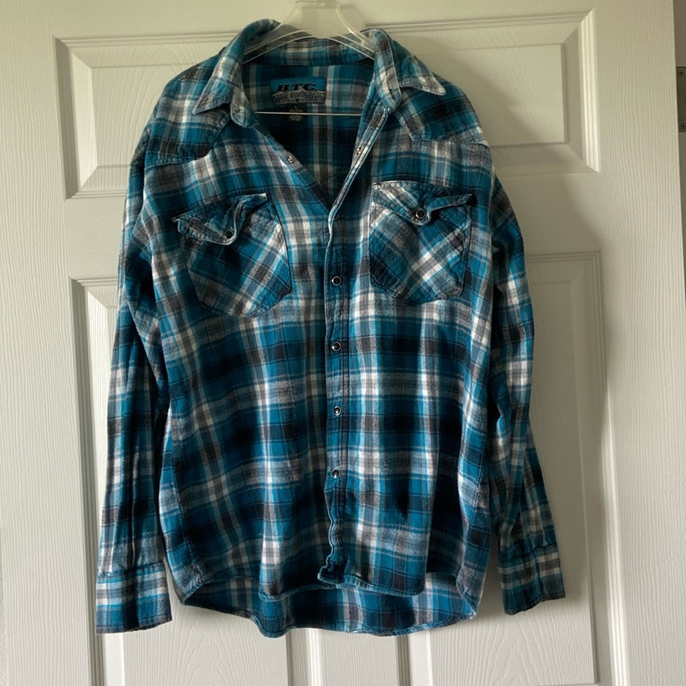 Men’s snap up flannel